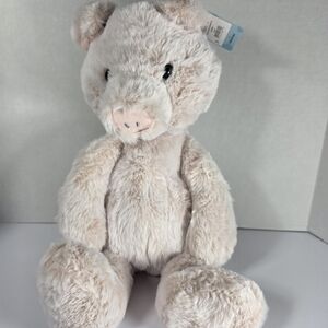Plush Beige Teddy Bear